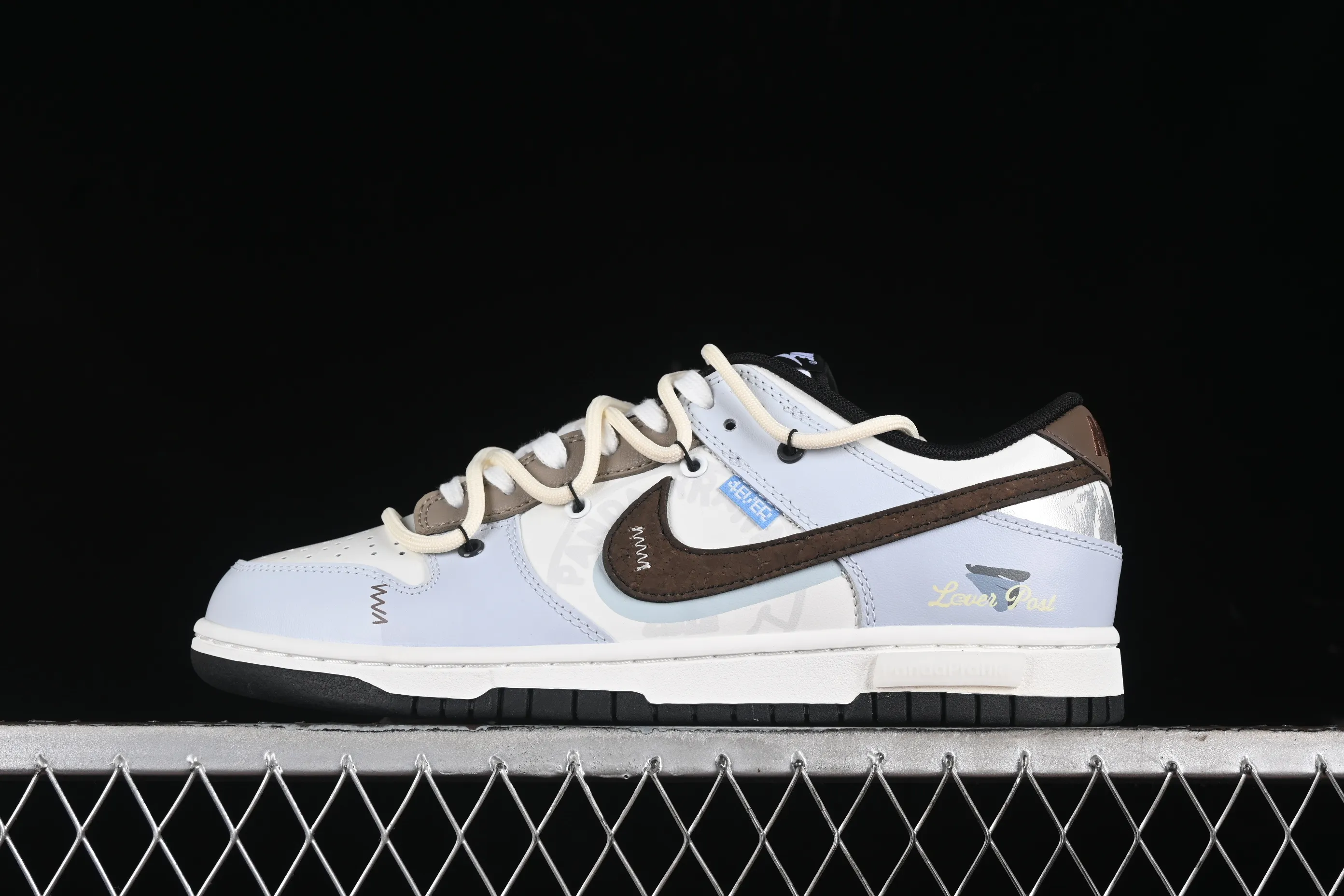 All categories Nk SB Dunk series Nk SB Dunk Low low-top sneakers Nk Dunk Low Panda Prank Heartbeat Email Xinwei Mi Blue Brown SB low-top casual sneakers DD1391-100
